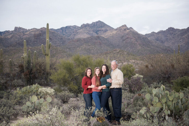 family photos with mountains