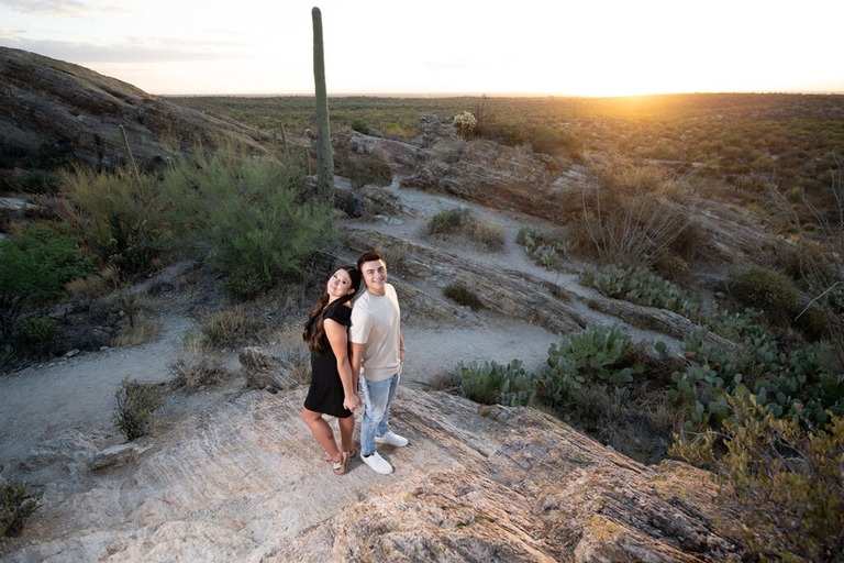 Tucson Desert Anniversary Photo Session
